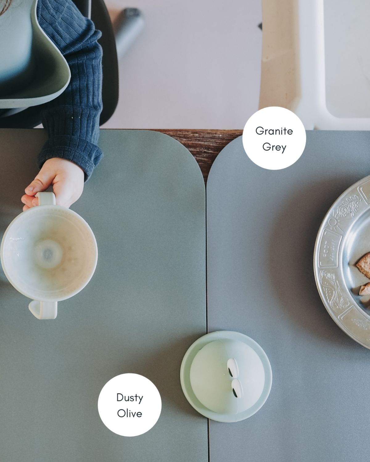 XL Placemat - Granite grey