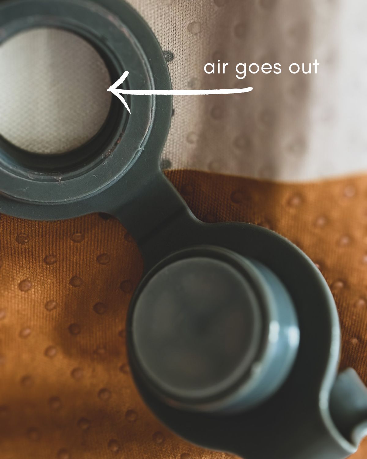 Oppustelig siddepude - breze