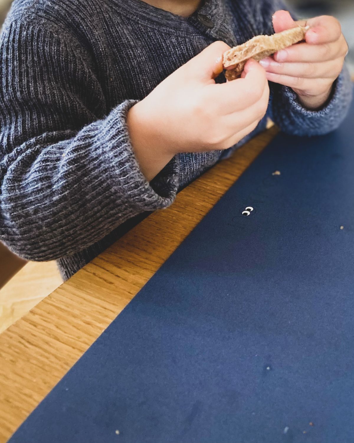 XL Underlag - ocean blue