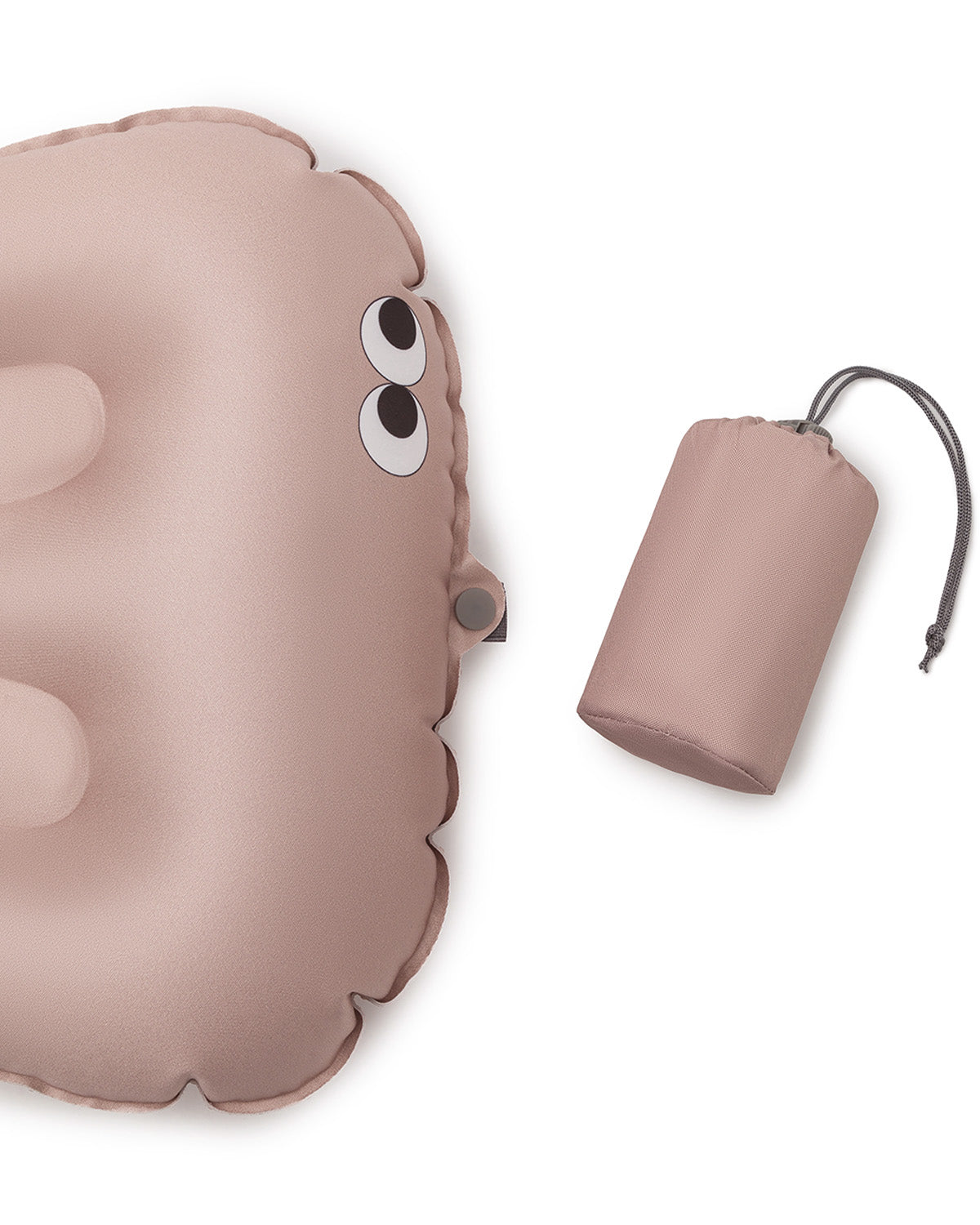 Oppustelig siddepude - old rose