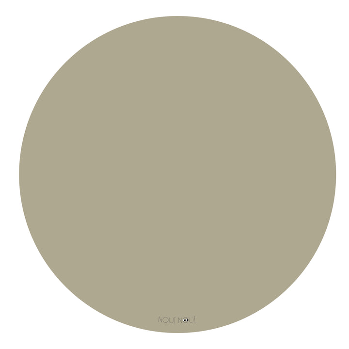 Ronde Vloermat - Olive Haze