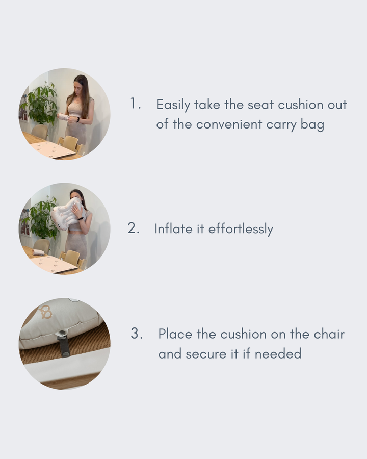Inflatable Seat Cushion - Safari