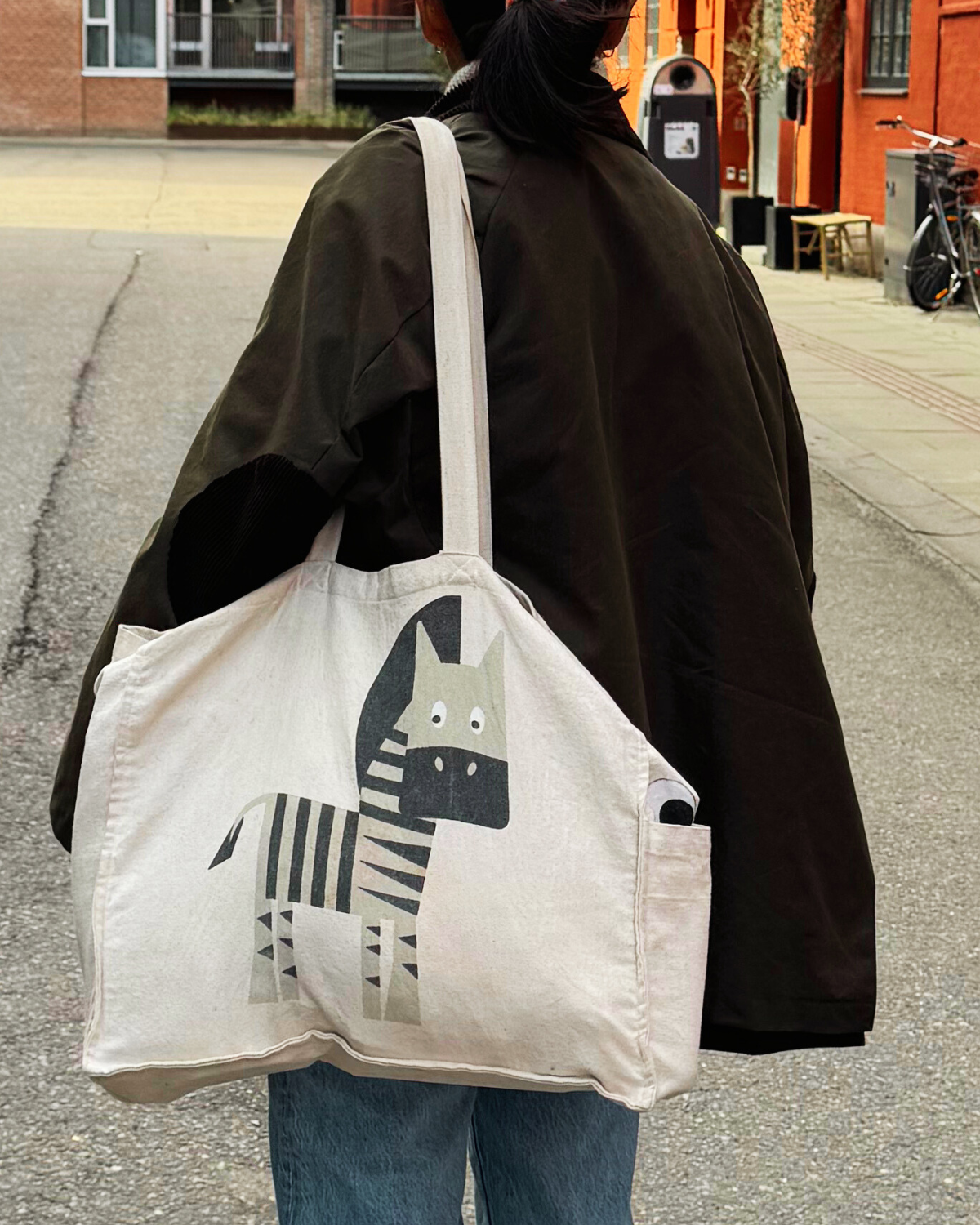 NOUI NOUI Shopper - Zebra