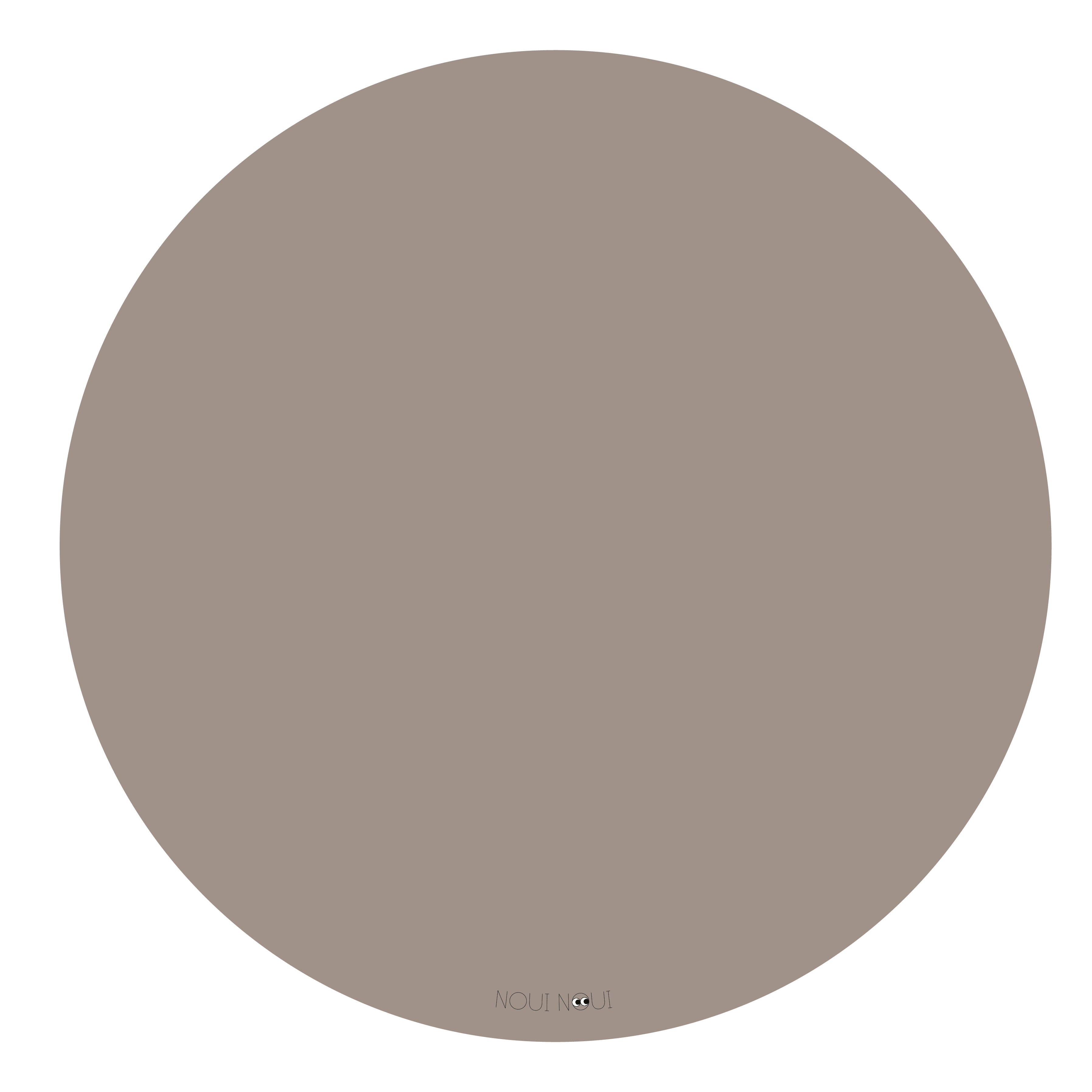 Round Floor Mat - Cocoa