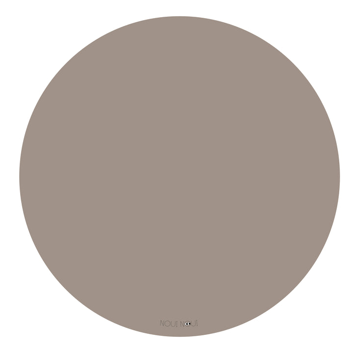 Rundt stoleunderlag - Cocoa