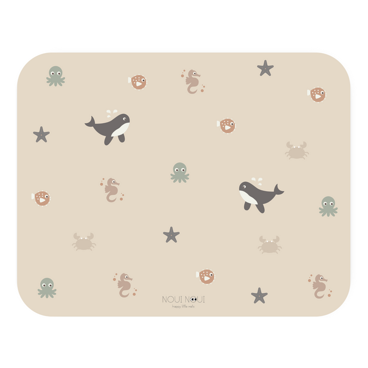 Floor Mat - Wild Ocean Nude