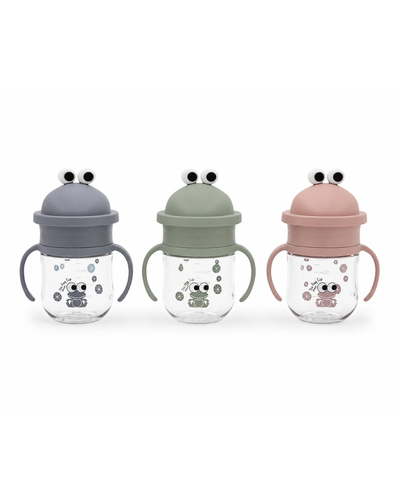 Frog Cup® 360° Leak-Proof Trainer Cup with Handles - Blue