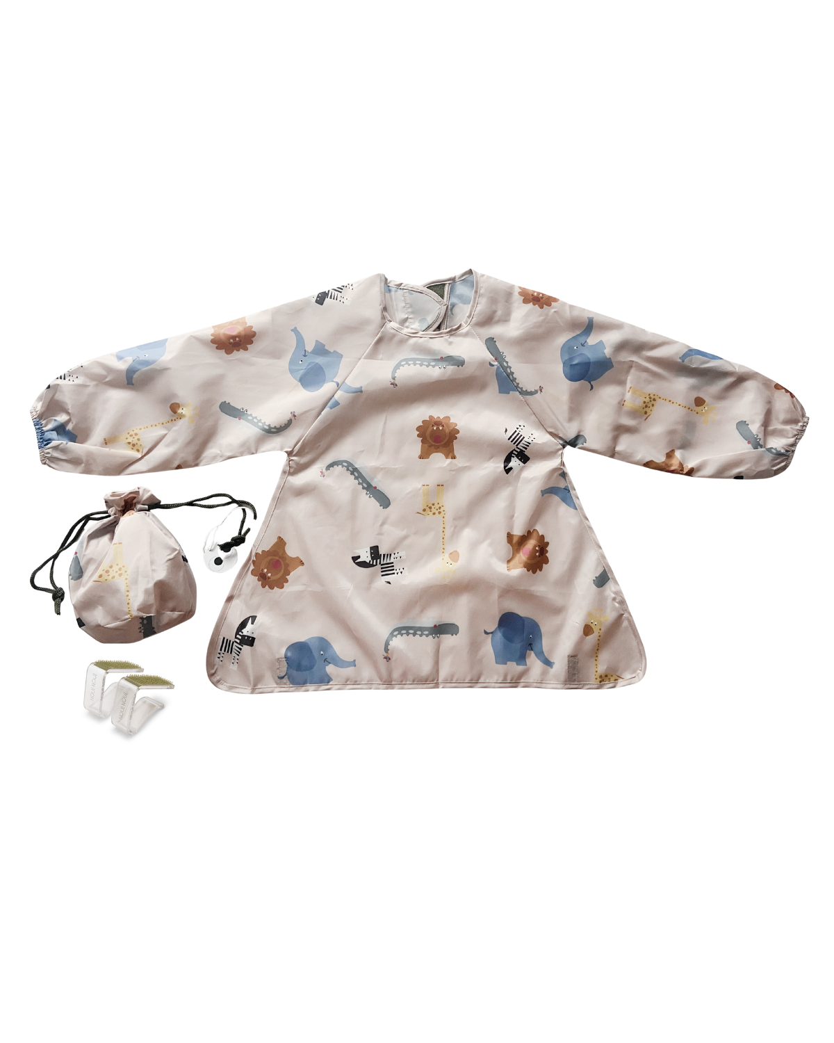 Bavoir type t-shirt à manches longues