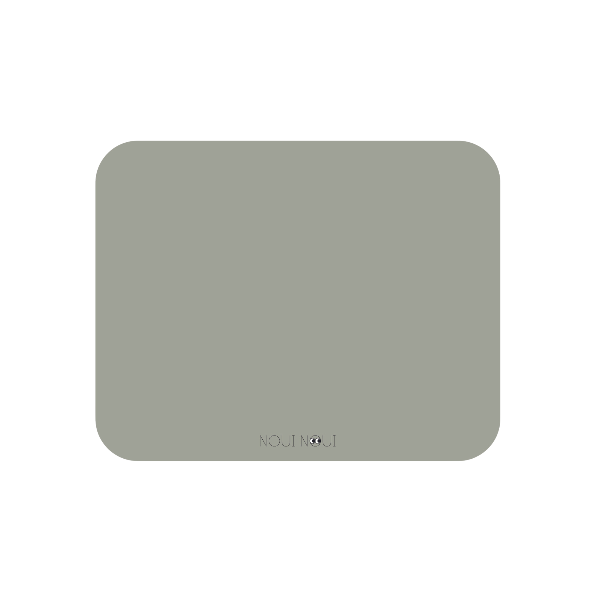 A stylish sage green placemat that fits to every home. 