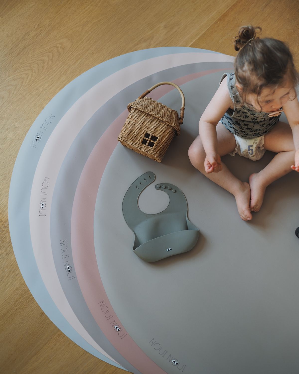 Round Floor Mat - Cocoa