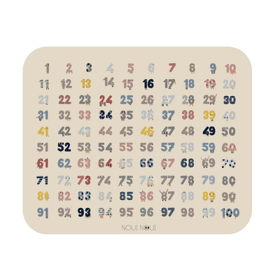 XL Placemat - counting to 100