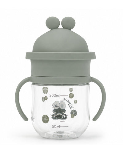 Frog Cup® 360° Leak-Proof Trainer Cup with Handles - Green