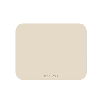 Placemat in nude. Perfect to protect the table surface from spills and scratches.