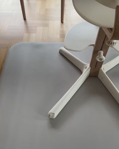 Knoeimat voor kinderstoel - grey powder