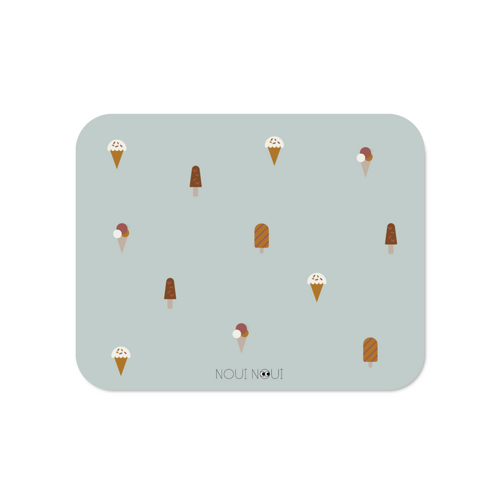 Placemat - ice cream grey