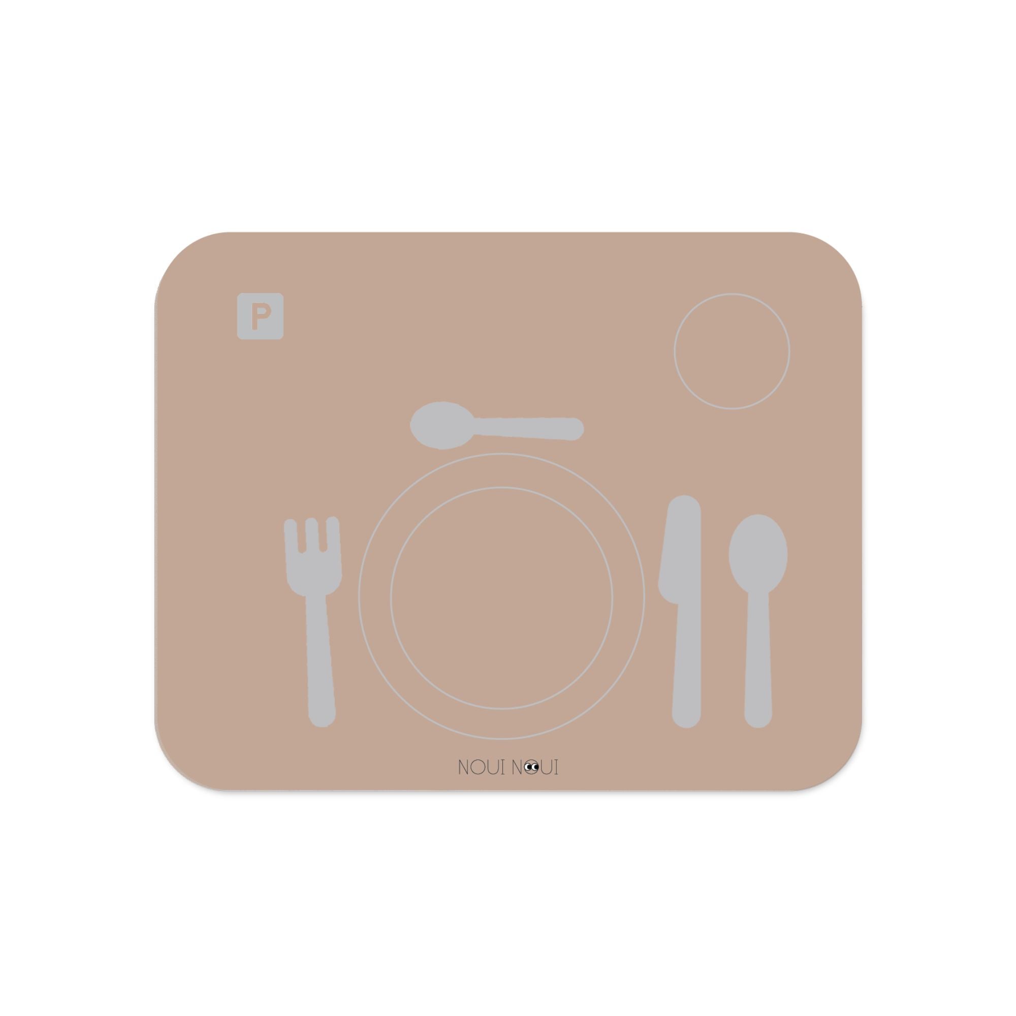 Learning table setting - rose