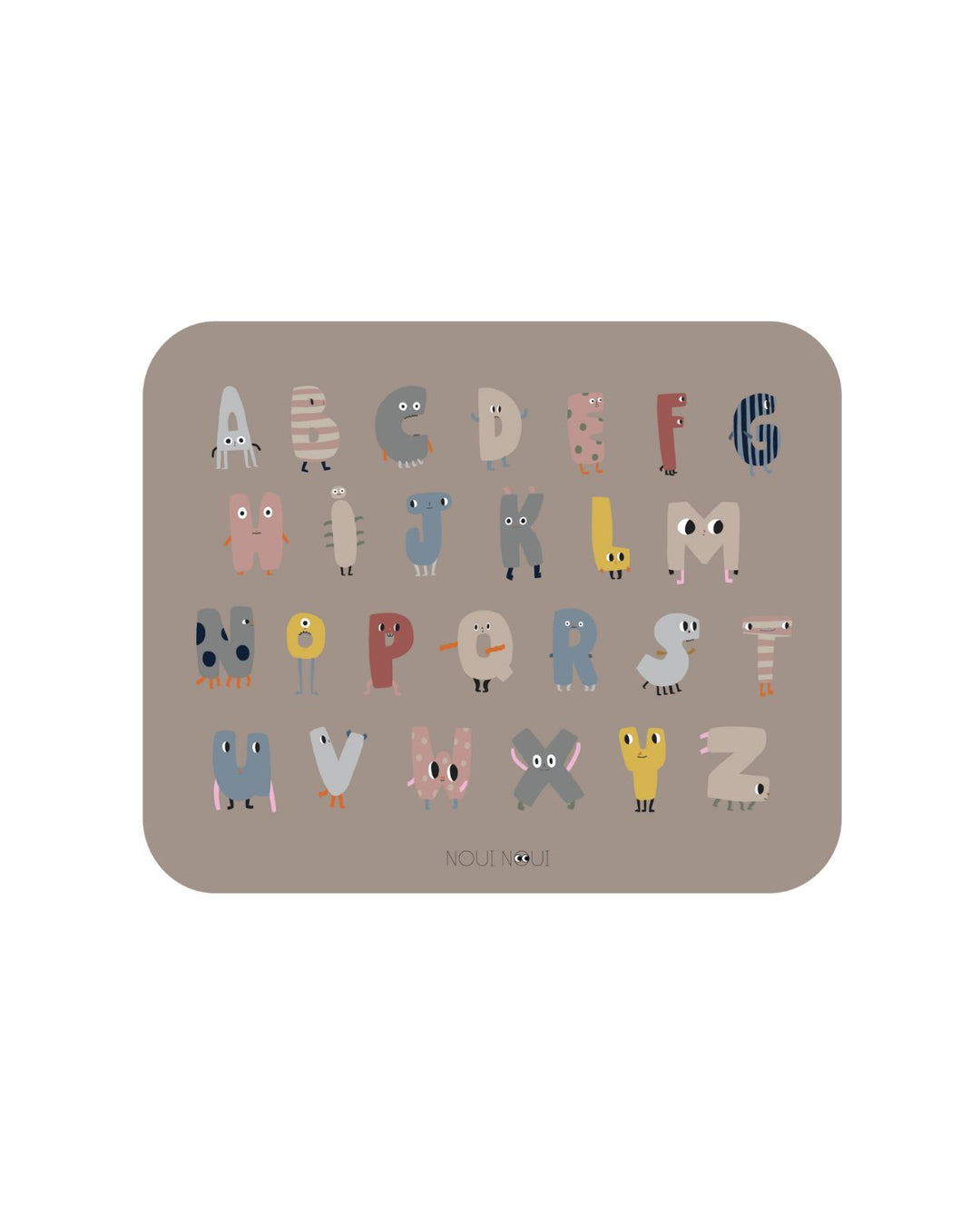Mantel individual XL - ABC