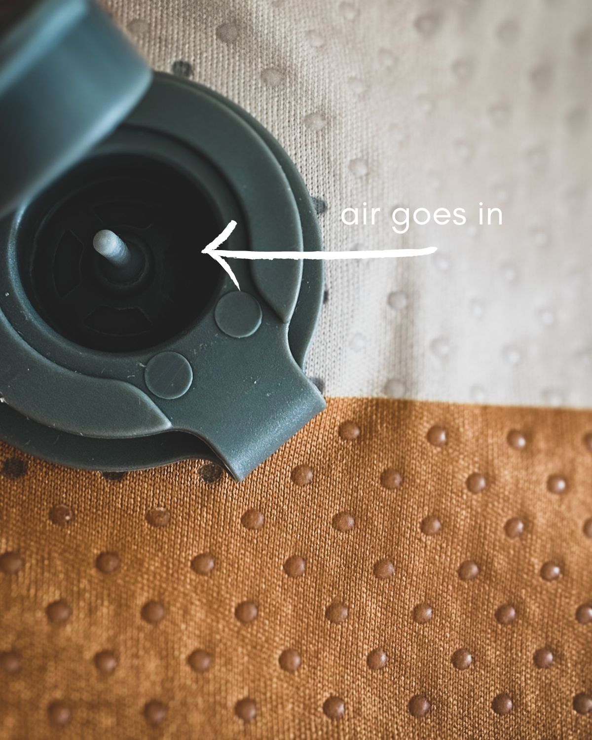 Inflatable Seat Cushion - Dark mint
