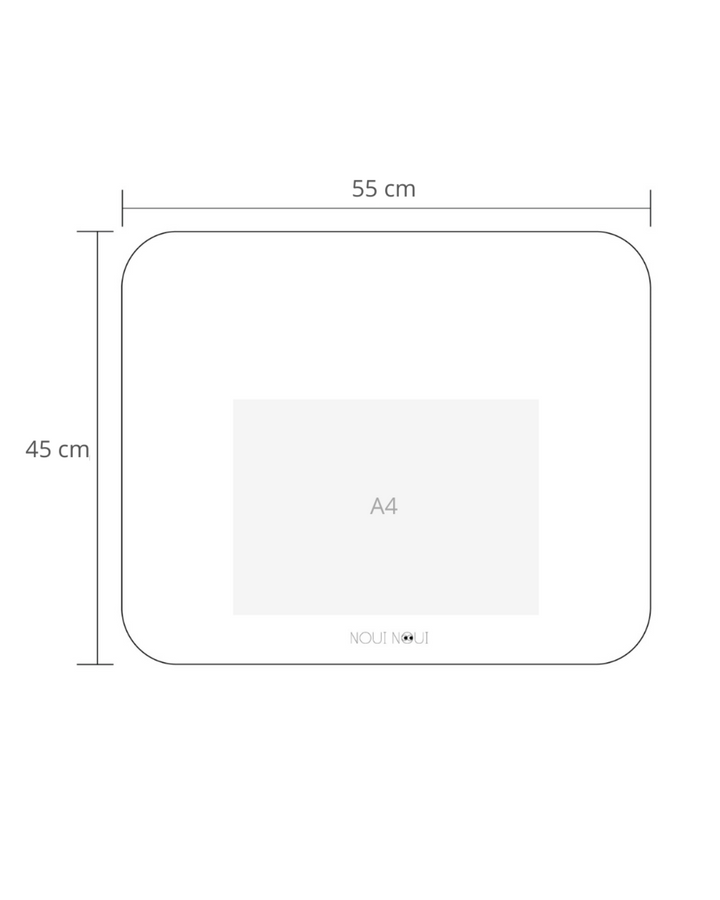 XL Placemat - Little Wheels