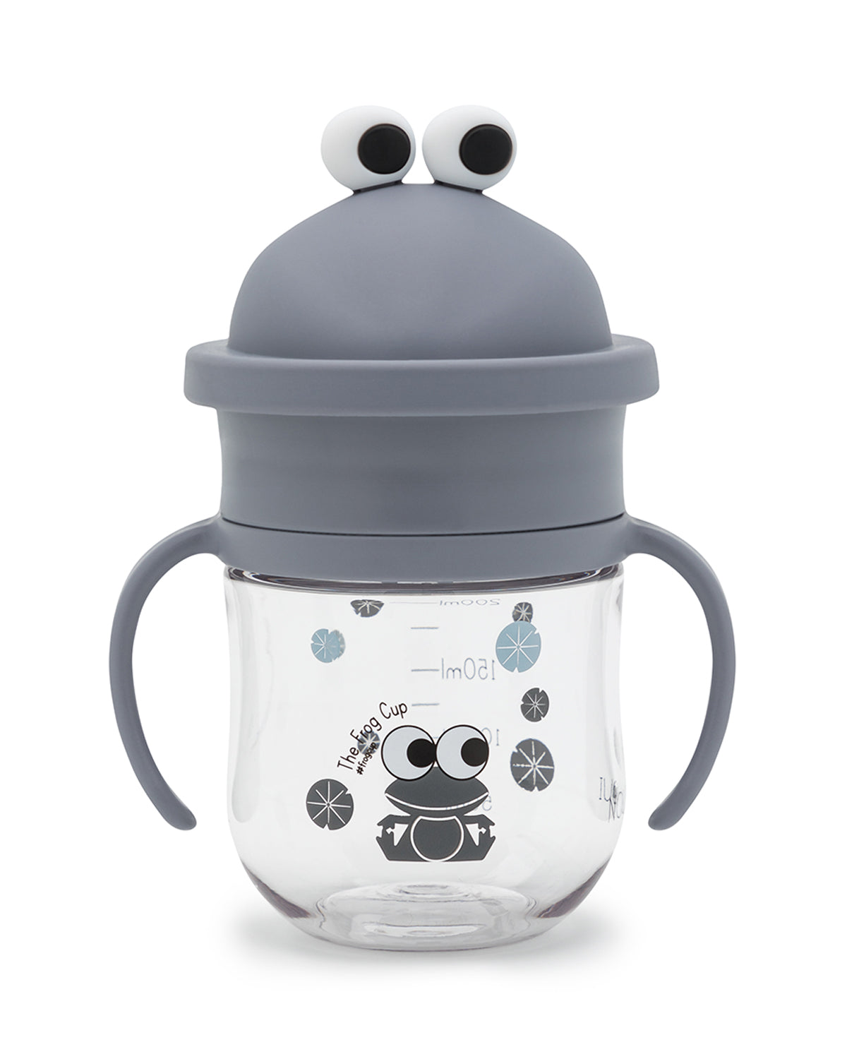 Frog Cup® Bicchiere 360° Antigoccia con Manici - Blu