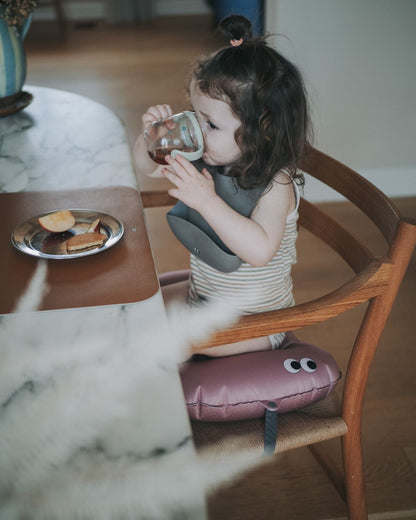 Oppustelig siddepude - old rose