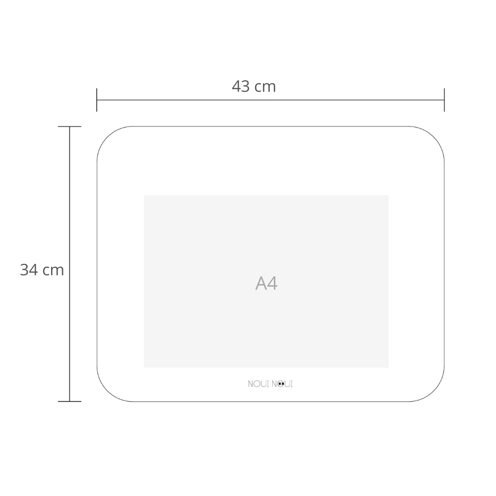 Set de table - gris granit