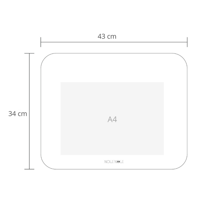 Set de table - gris granit